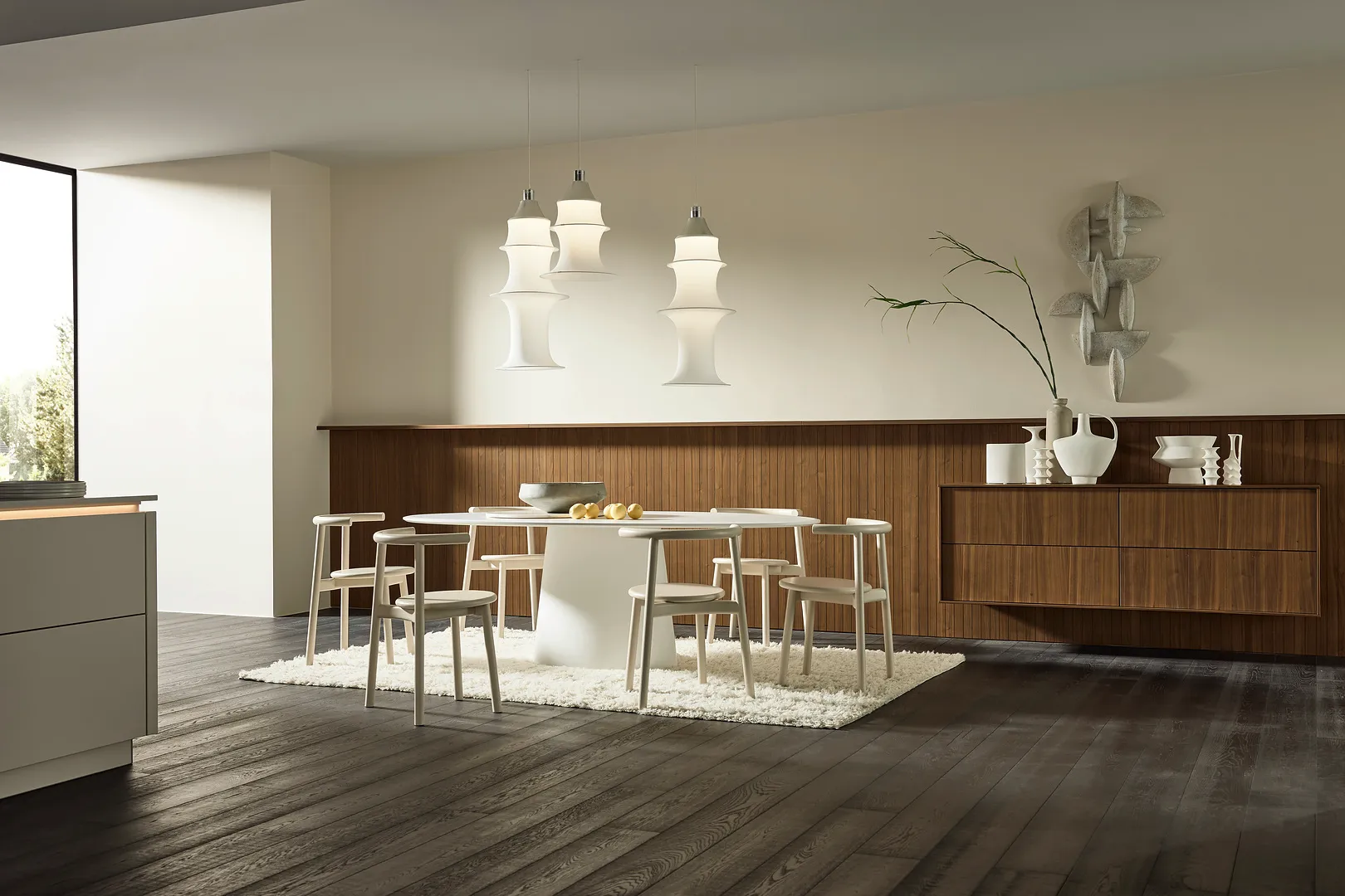 Nolte Neo Flat Nussbaum Rosado — detal aranżacji