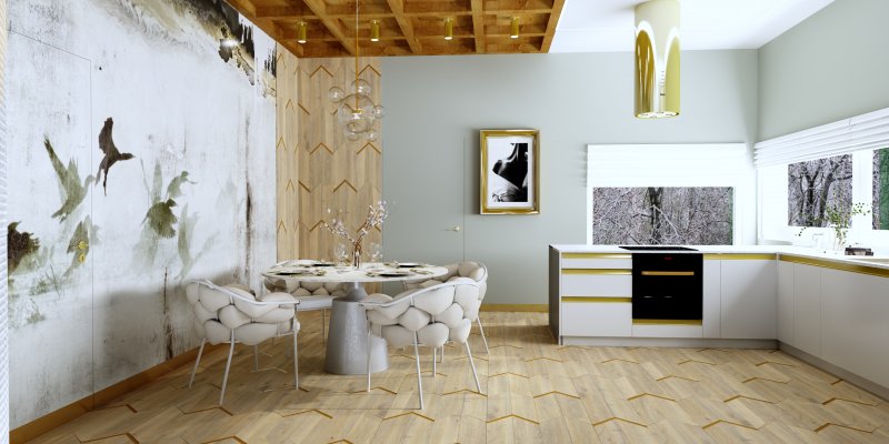 Jawor Parkiet — luksusowa aranżacja wnętrza