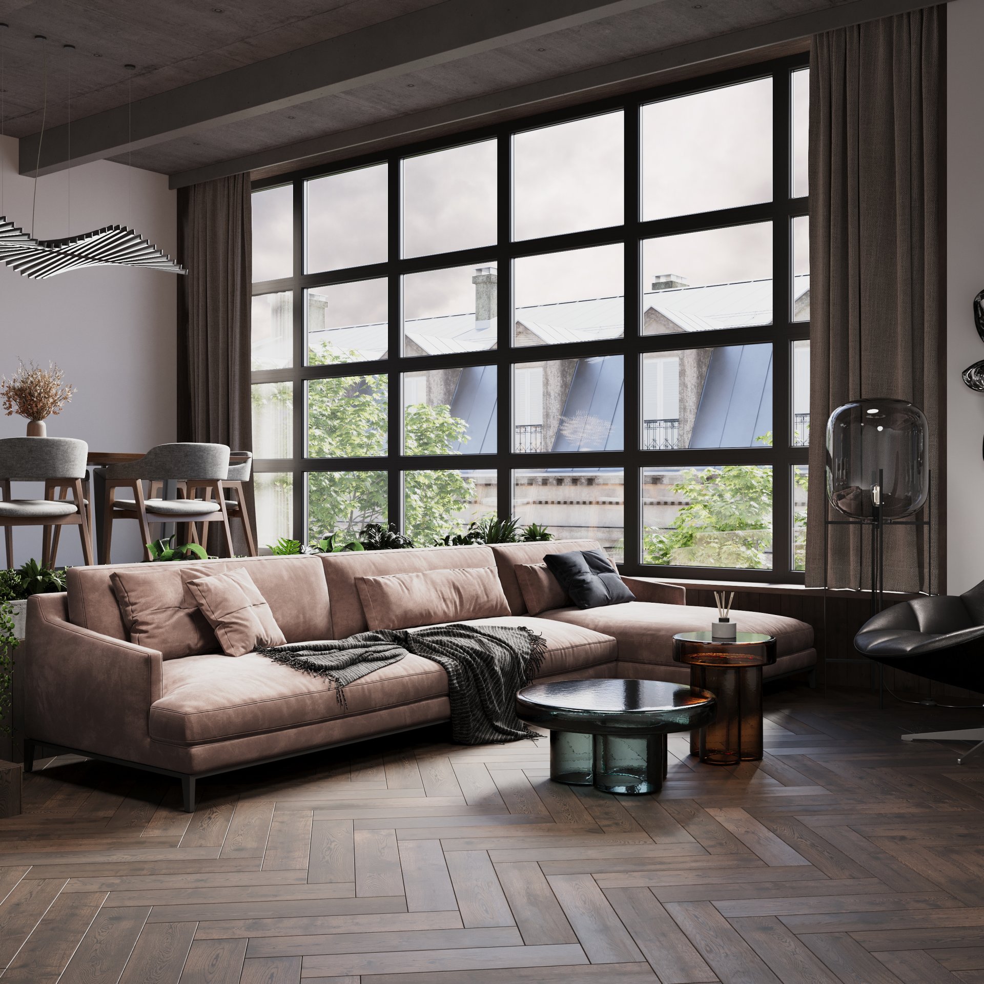 Jawor Parkiet — deska Vento we wnętrzu